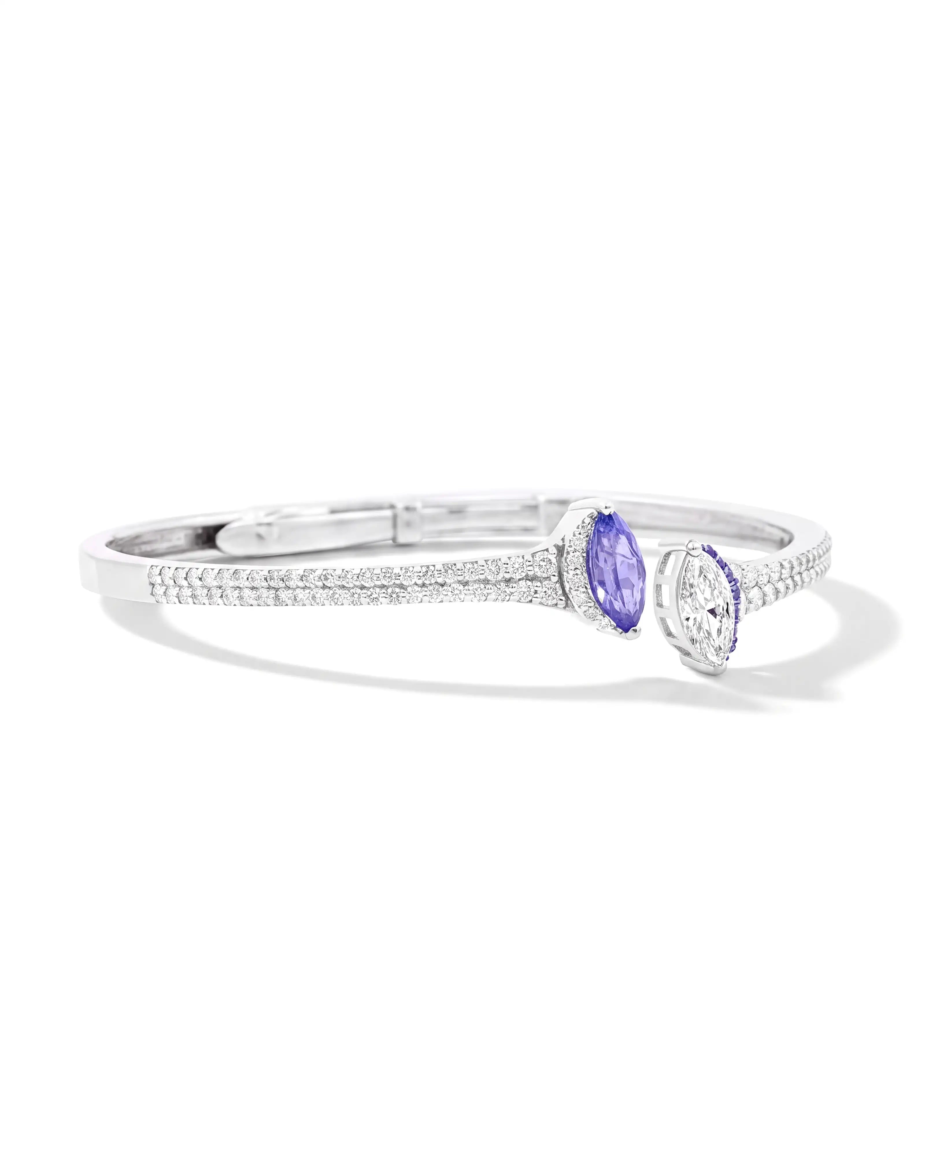 Toi et Moi Bracelet (Tanzanite) | AMARIS JEWELS | Fine Jewelry