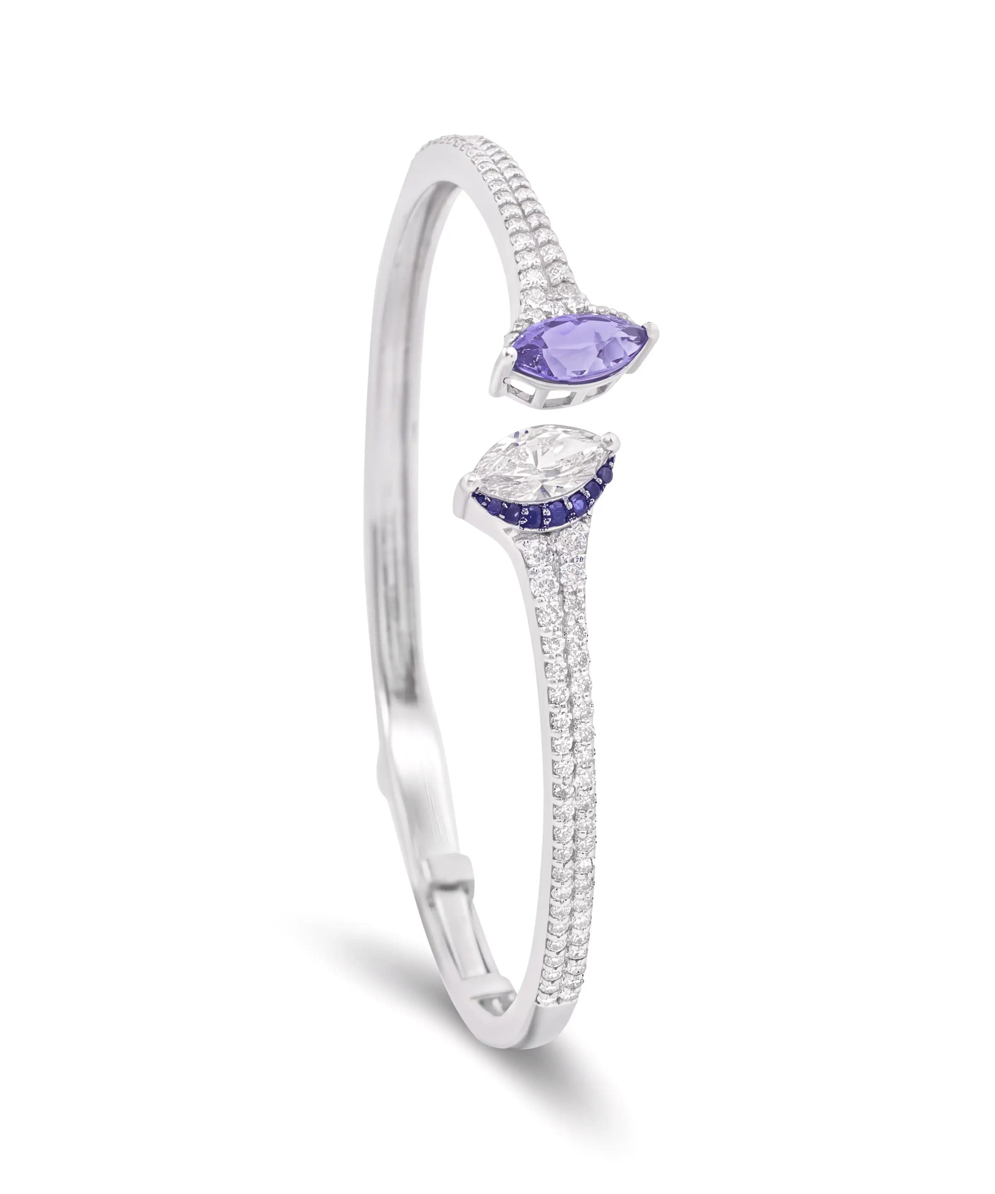 Toi et Moi Bracelet (Tanzanite) | AMARIS JEWELS | Fine Jewelry