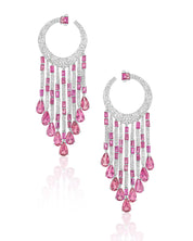 Tourmaline Shower Earrings | AMARIS JEWELS | Fine Jewelry