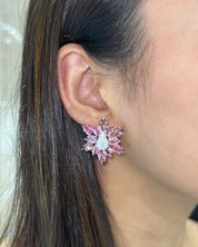 Tourmaline Star Earrings | AMARIS JEWELS | Fine Jewelry 