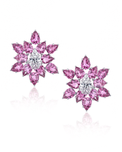 Tourmaline Star Earrings | AMARIS JEWELS | Fine Jewelry 
