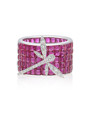 Twilight Dragonfly Ring