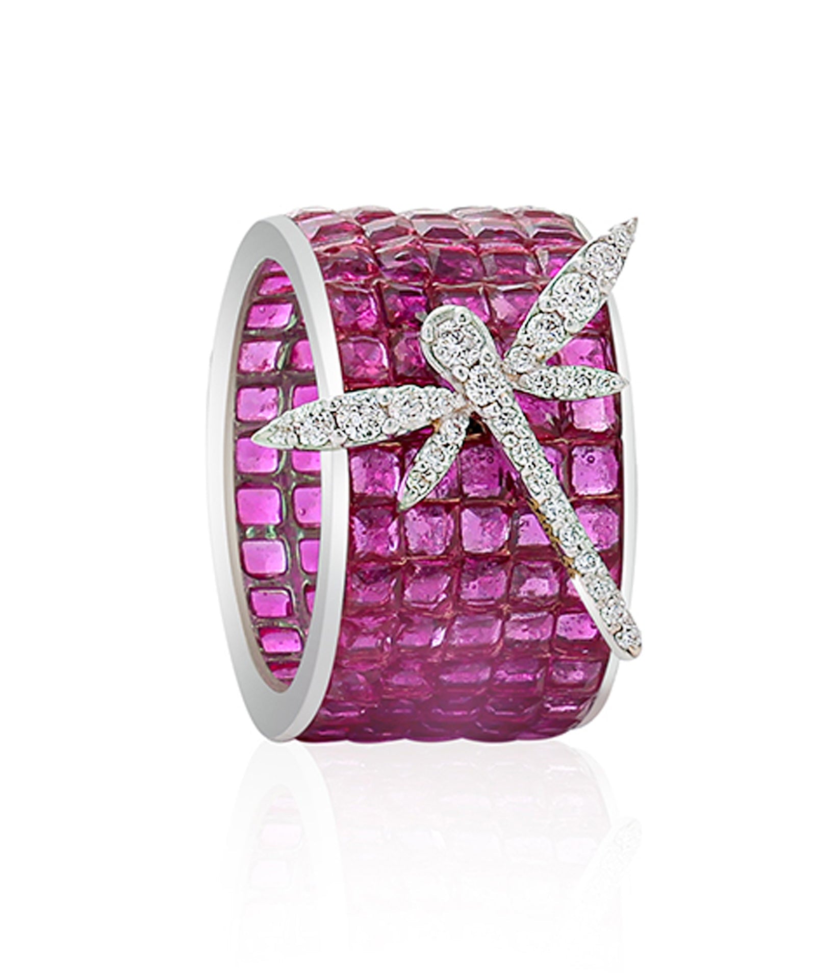 Twilight Dragonfly Ring | AMARIS JEWELS | Fine Jewelry 