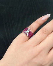Twilight Dragonfly Ring | AMARIS JEWELS | Fine Jewelry 