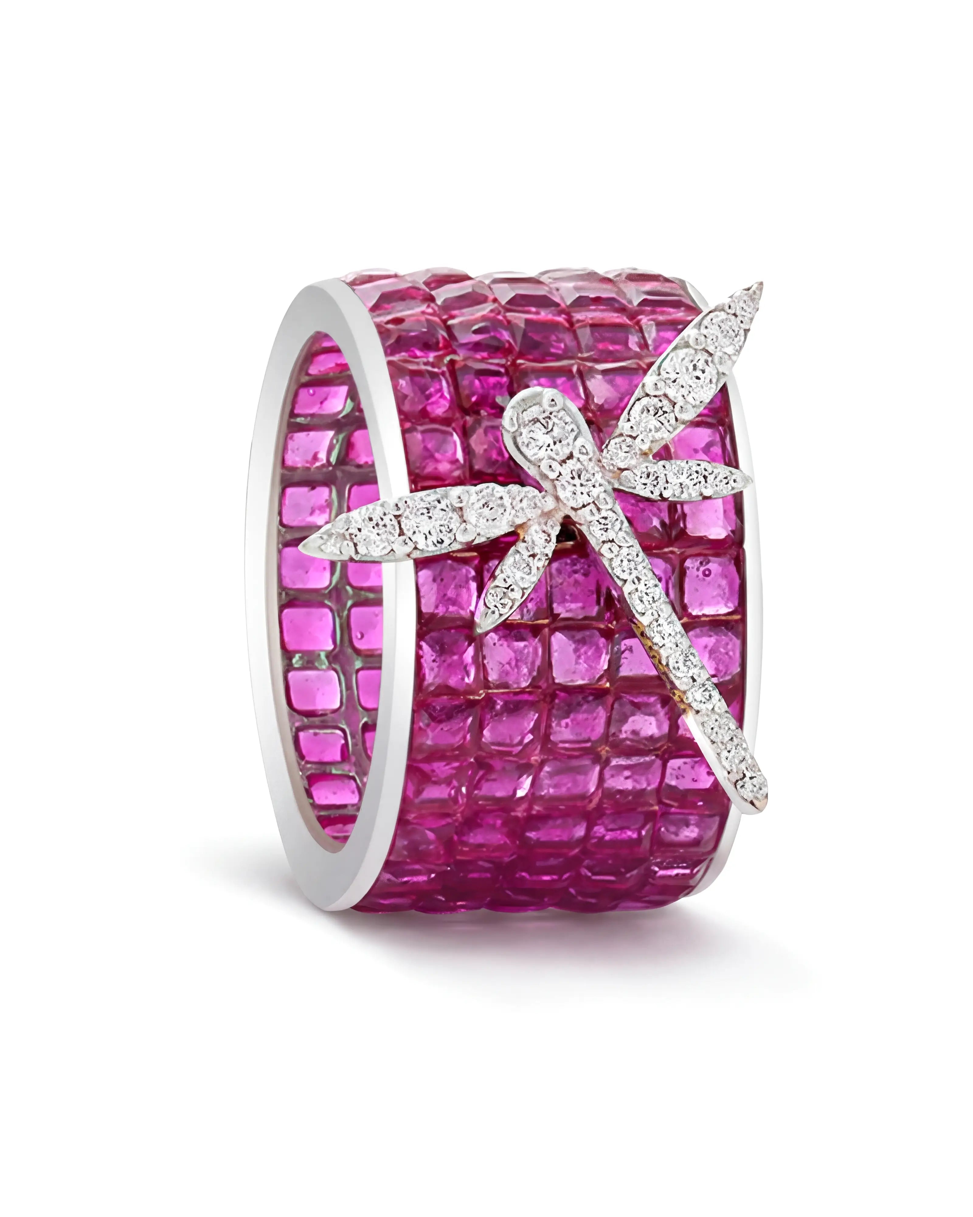 Twilight Dragonfly Ring | AMARIS JEWELS | Fine Jewelry