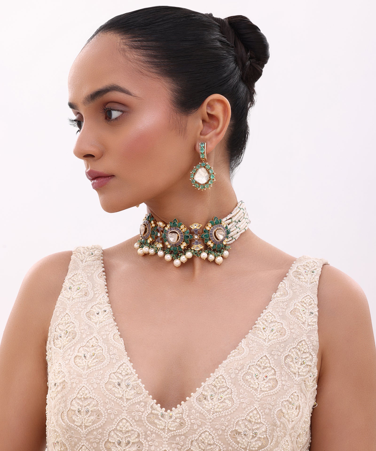 Udaipur Heirloom Earrings | AMARIS JEWELS | Fine Jewelry 