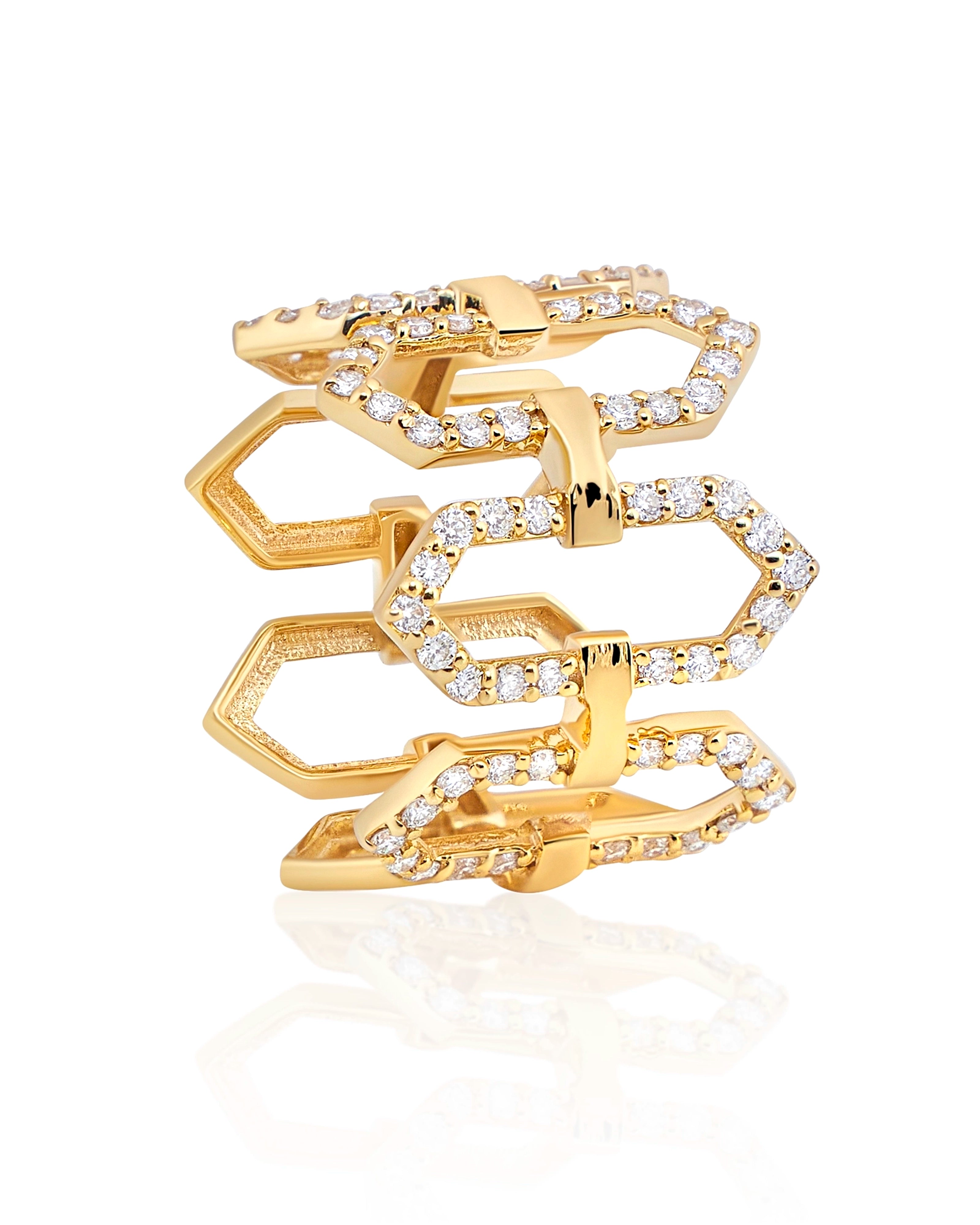 Pause Crown Ring