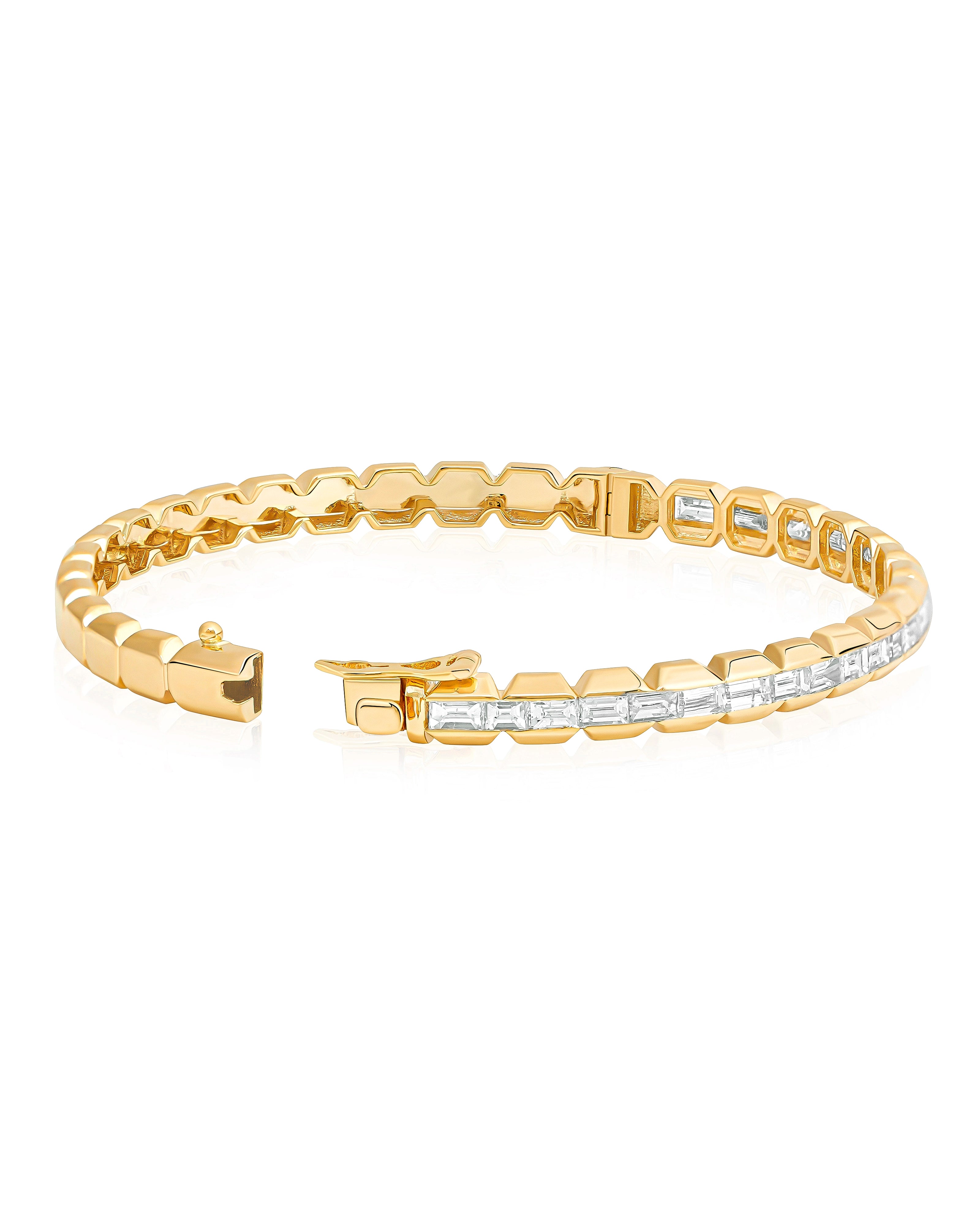Gridline Diamond Bracelet