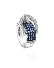 Vision In Blue Ring | AMARIS JEWELS | Fine Jewelry 