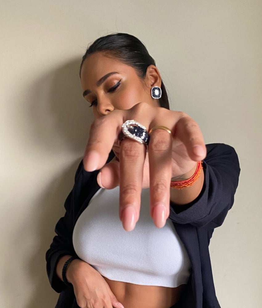 Vision In Blue Ring | AMARIS JEWELS | Fine Jewelry 