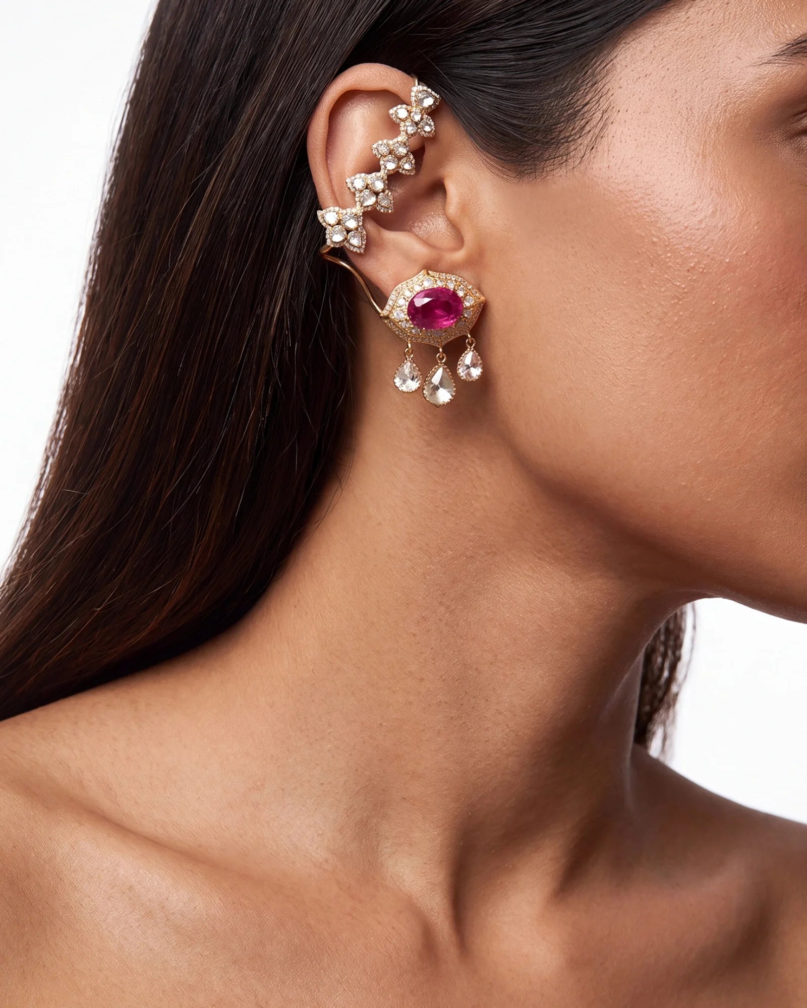 Imperial Taj Earcuffs