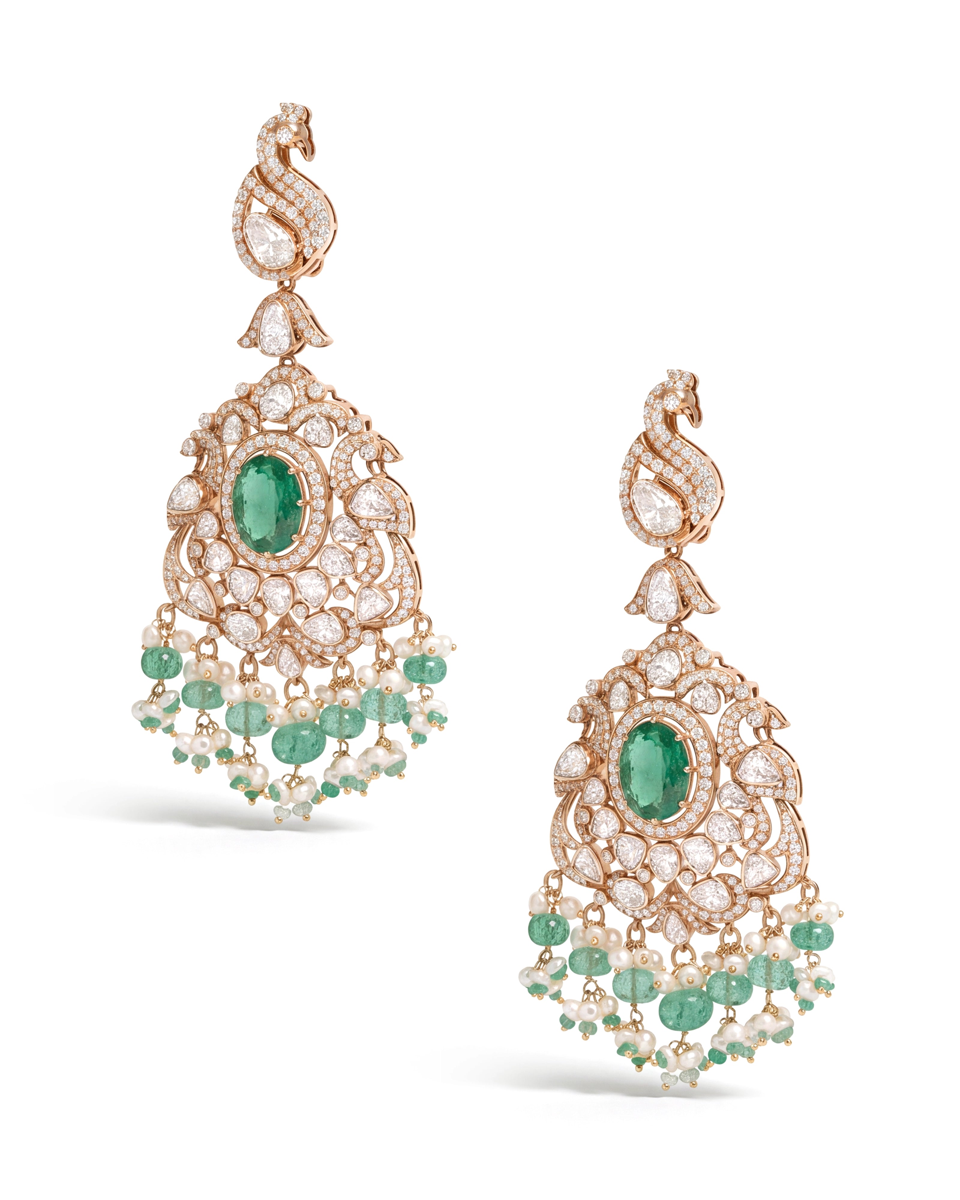 Zahra Polki Earrings | AMARIS JEWELS | Fine Jewelry