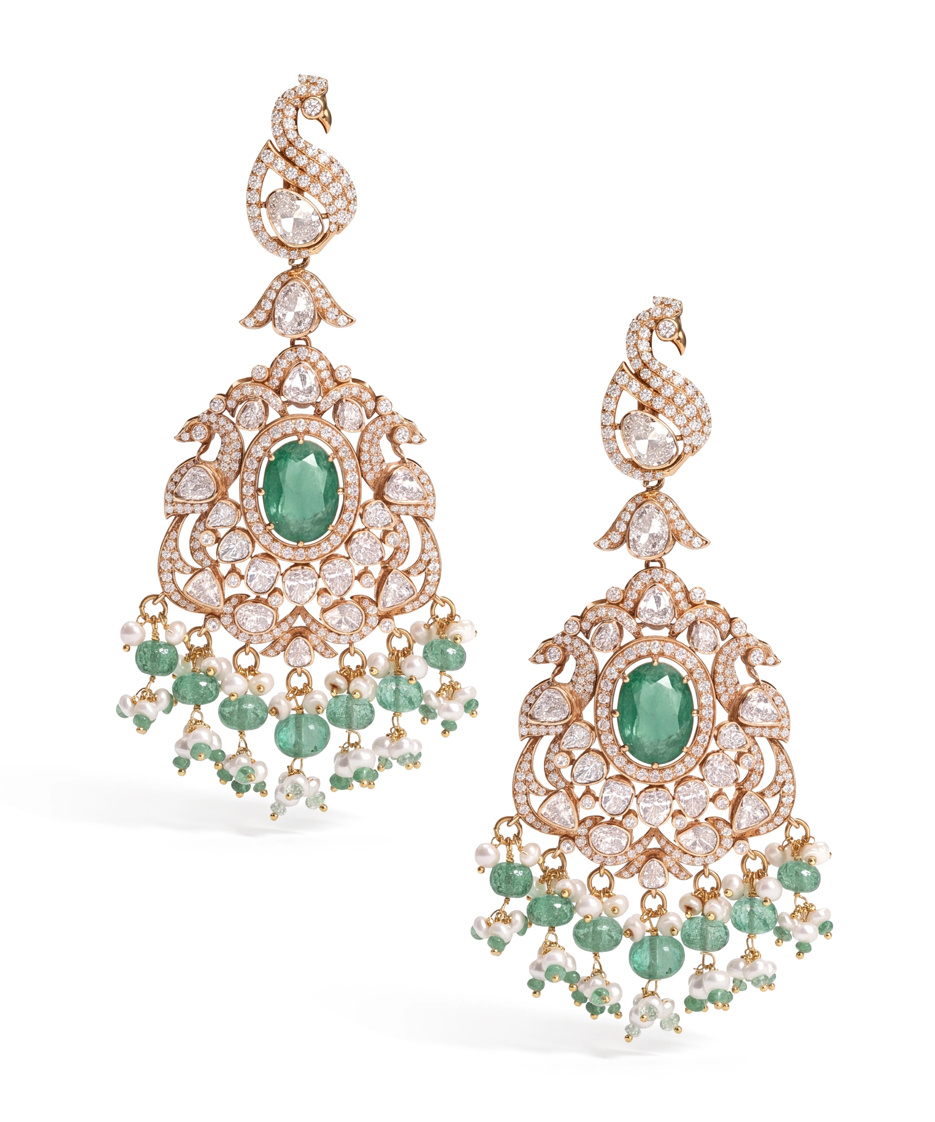 Zahra Polki Earrings | AMARIS JEWELS | Fine Jewelry