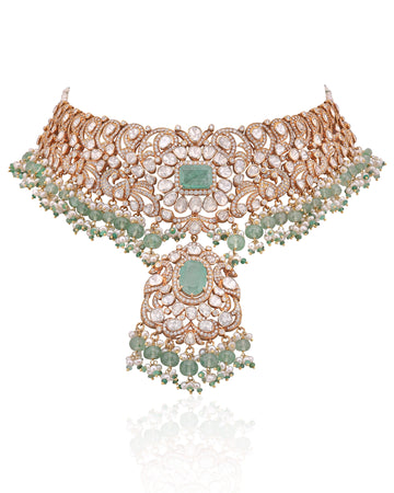 Zahra Polki Necklace