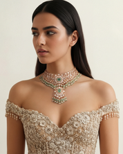 Zahra Polki Necklace | AMARIS JEWELS | Fine Jewelry 