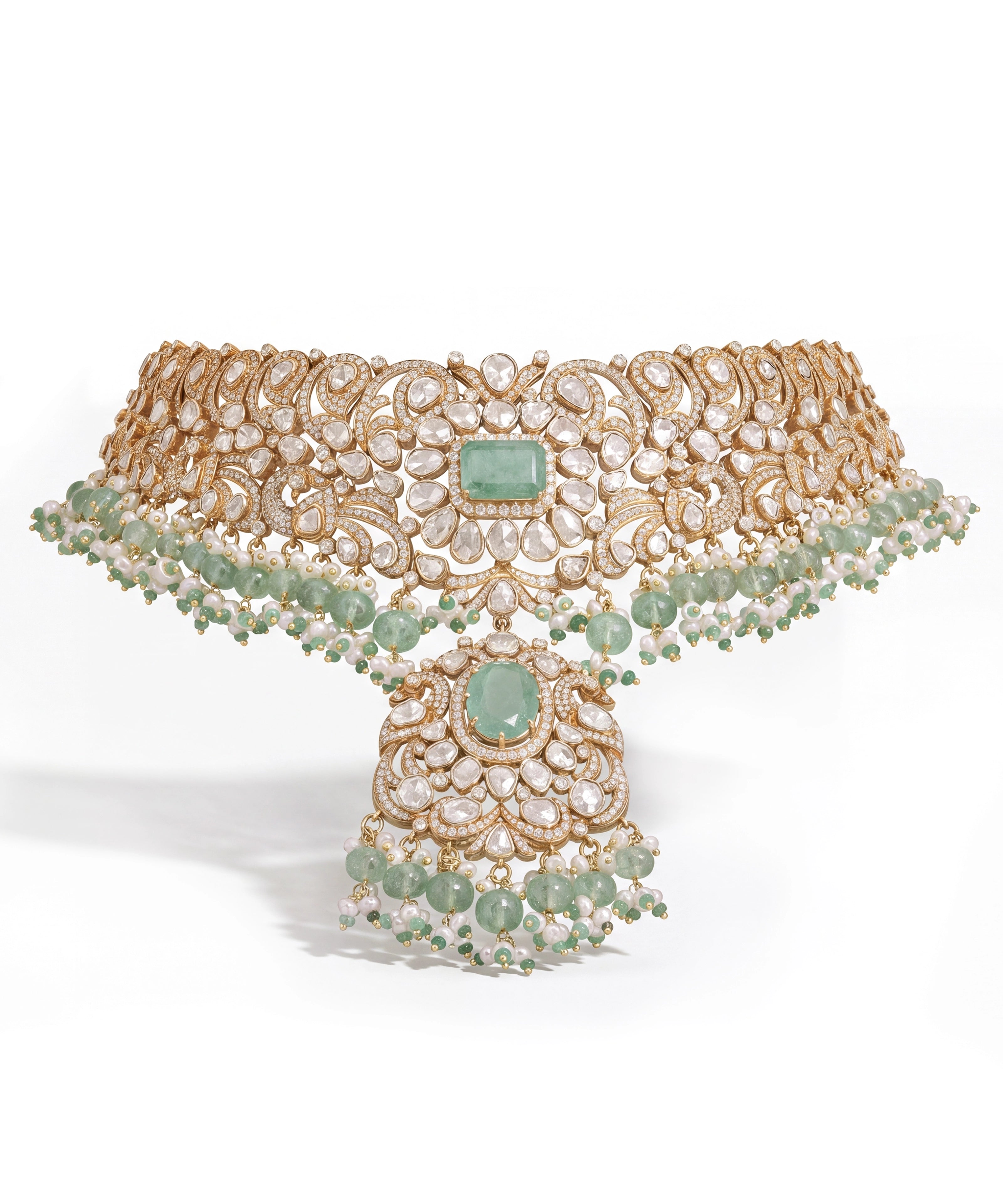 Zahra Polki Necklace | AMARIS JEWELS | Fine Jewelry