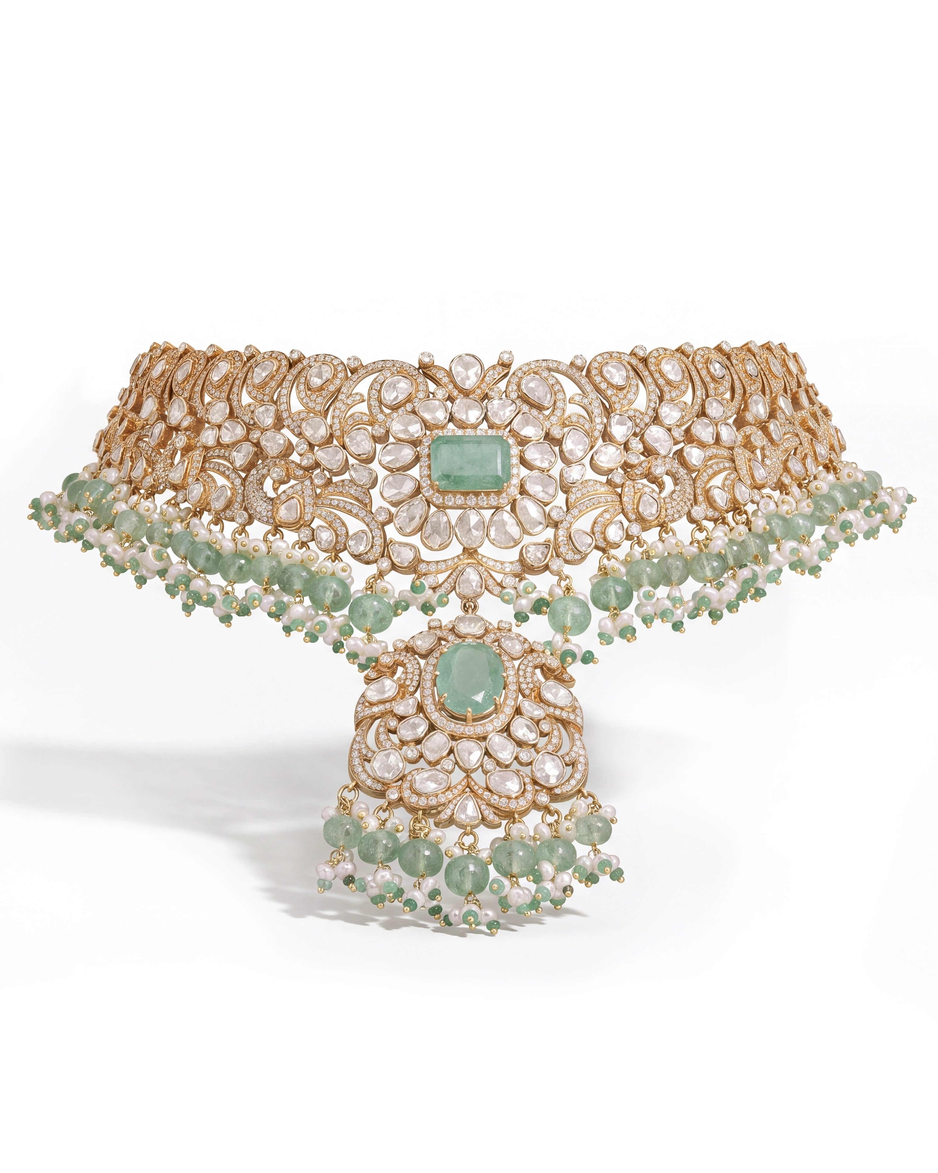 Zahra Polki Necklace | AMARIS JEWELS | Fine Jewelry