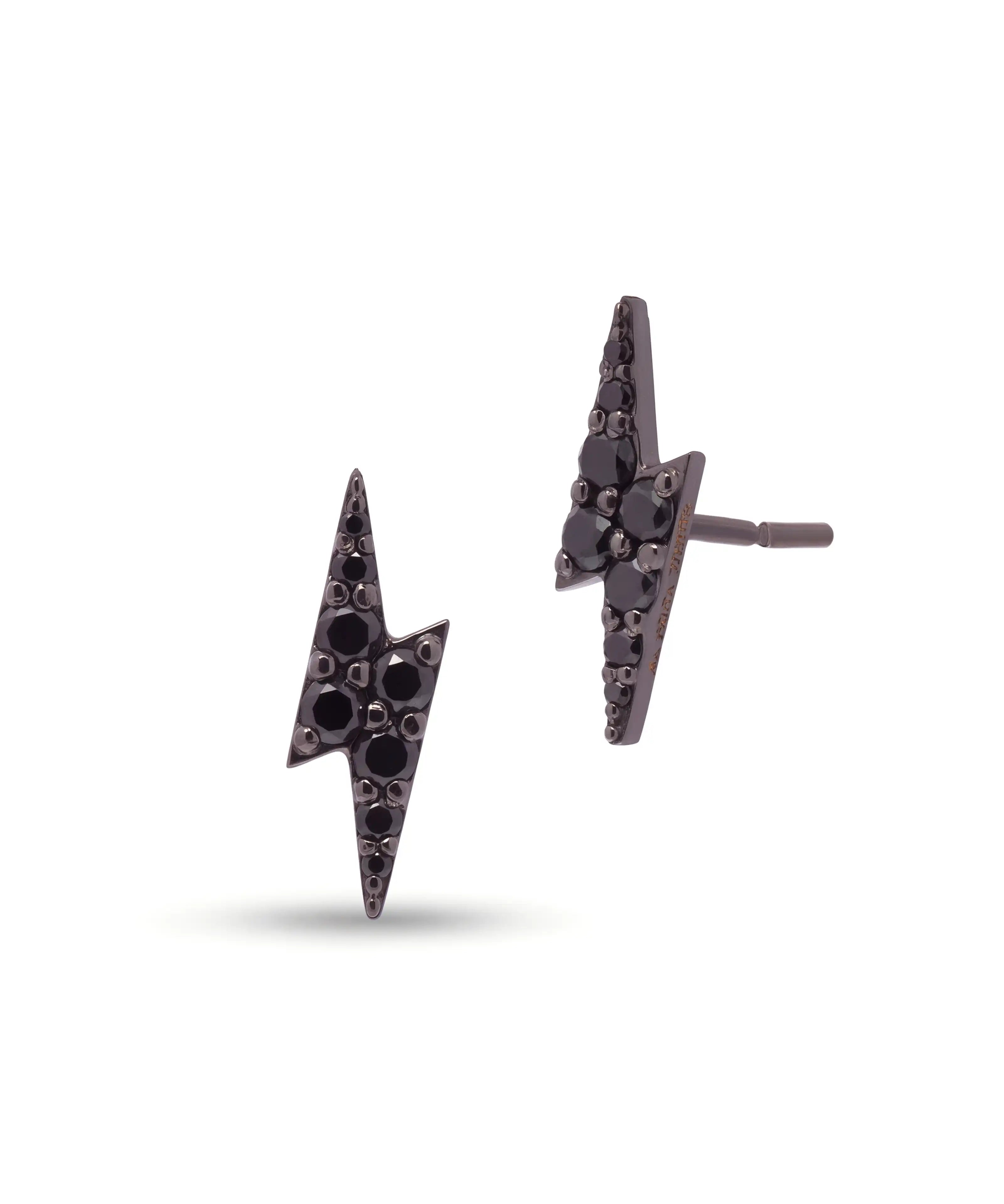 Zap Mode Smoke Earrings | AMARIS JEWELS | Fine Jewelry