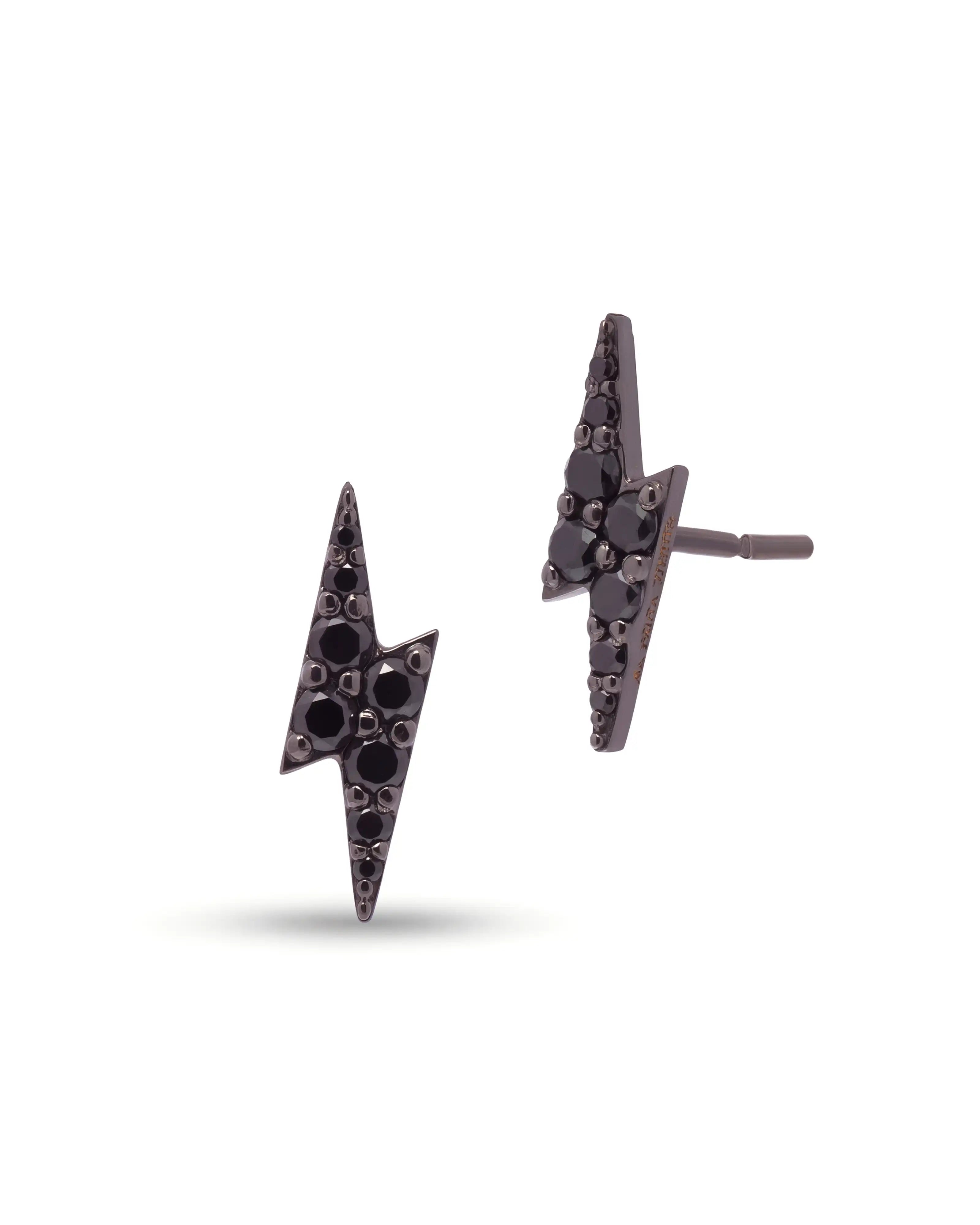 Zap Mode Smoke Earrings | AMARIS JEWELS | Fine Jewelry