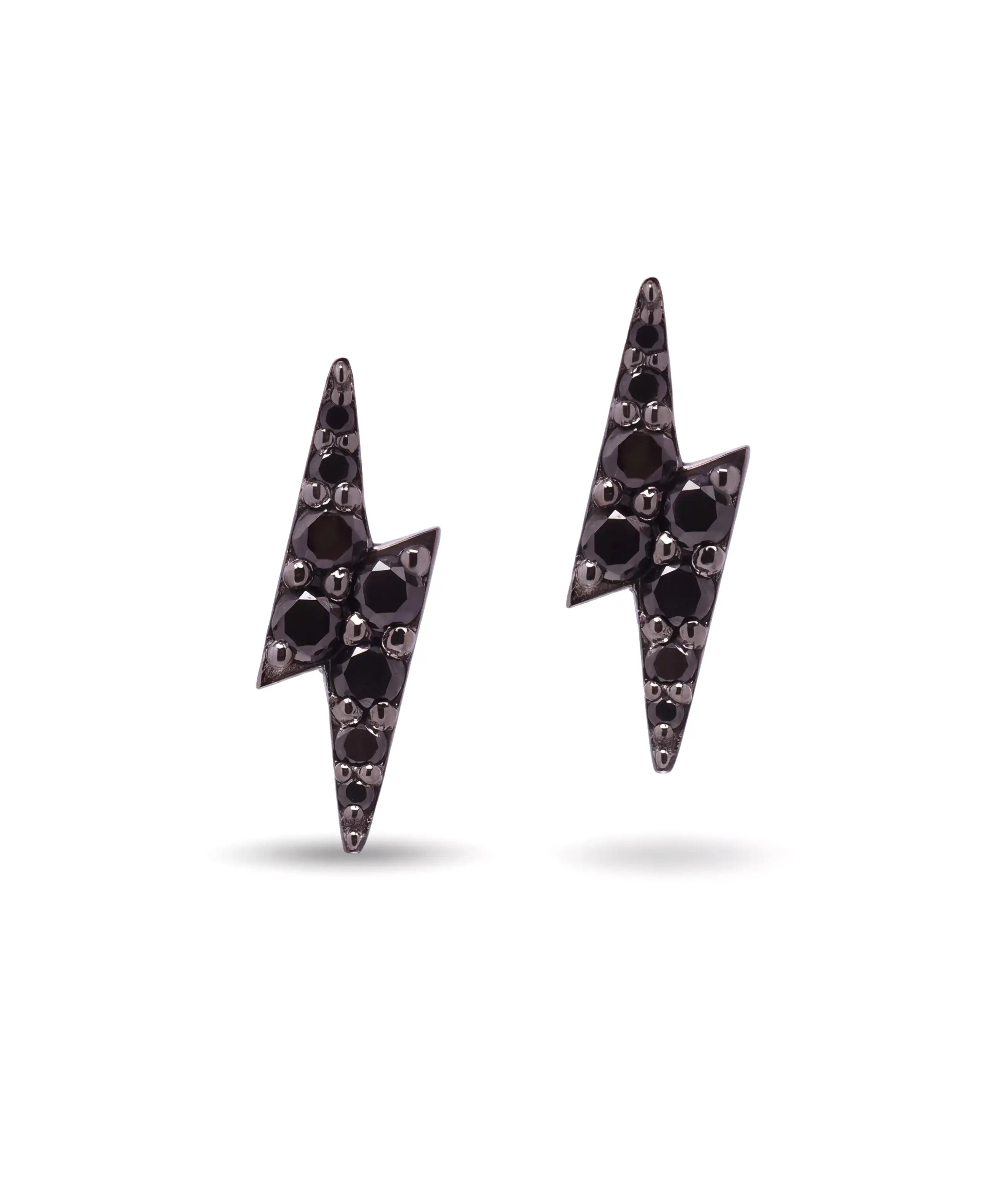 Zap Mode Smoke Earrings | AMARIS JEWELS | Fine Jewelry