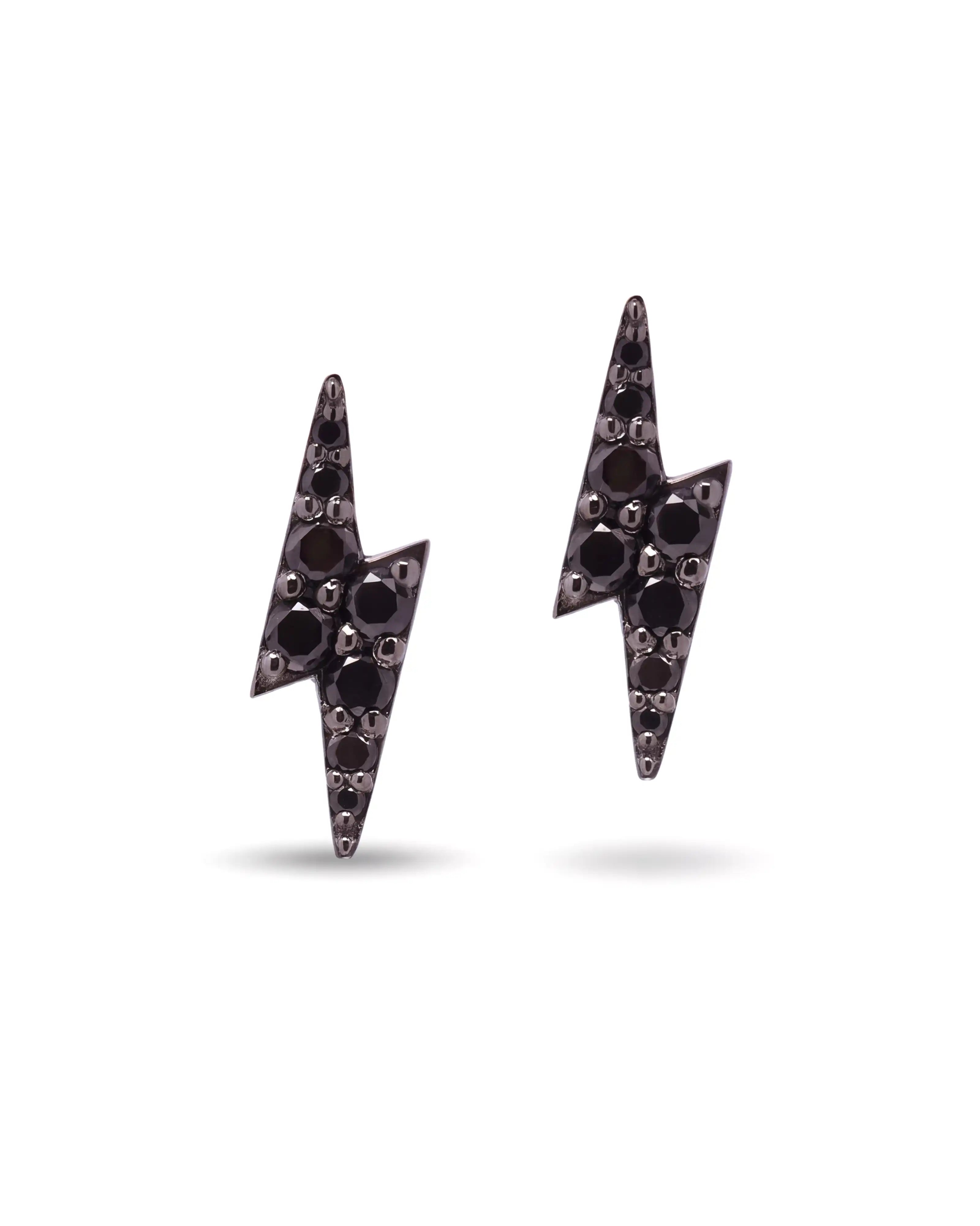 Zap Mode Smoke Earrings | AMARIS JEWELS | Fine Jewelry