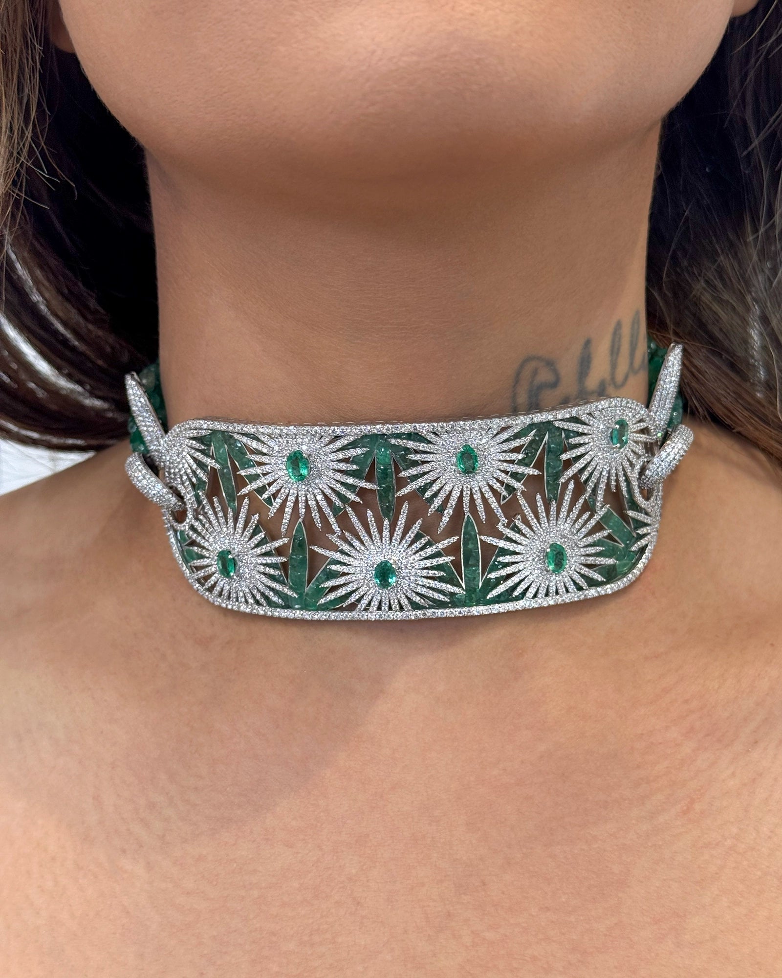 Zara Emerald Choker Zara Emerald Choker