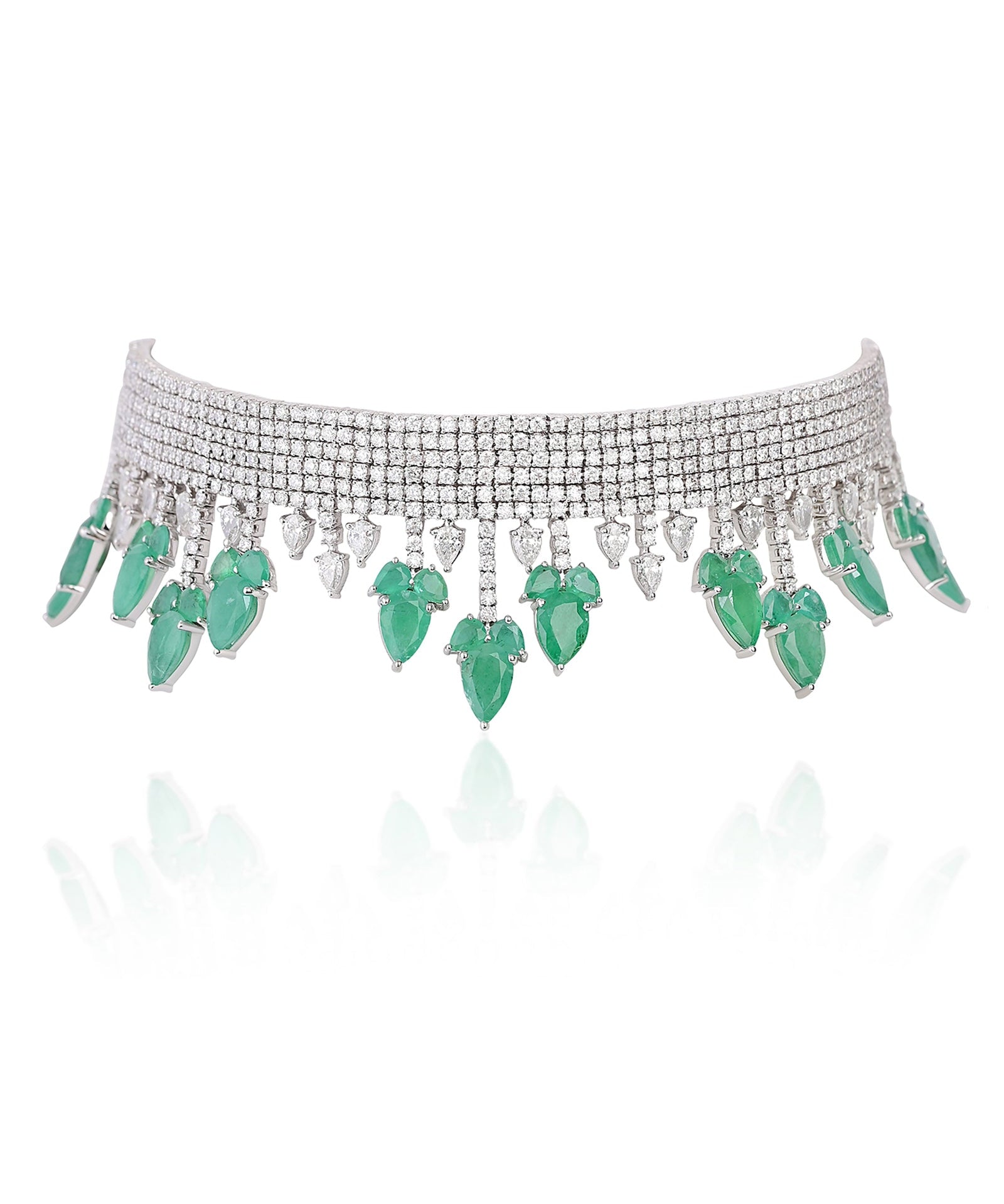 Zelda Emerald Choker | AMARIS JEWELS | Fine Jewelry 