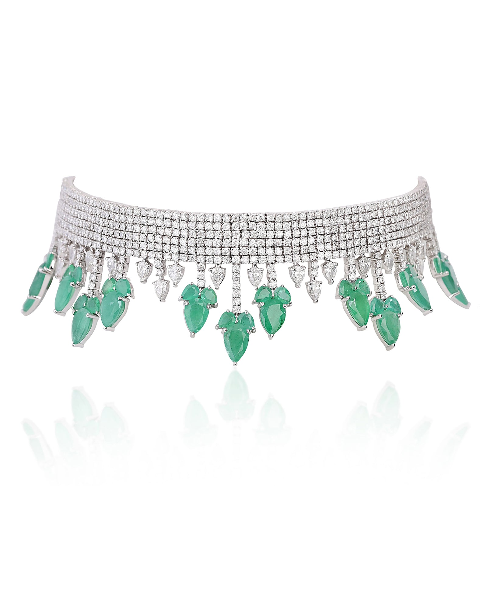 Zelda Emerald Choker | AMARIS JEWELS | Fine Jewelry 