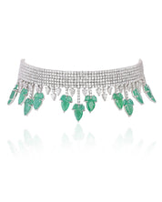 Zelda Emerald Choker | AMARIS JEWELS | Fine Jewelry 