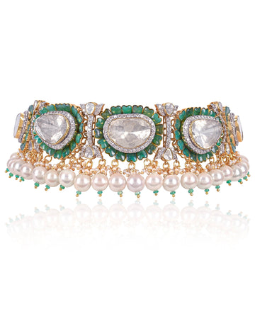 Zoya Emerald choker