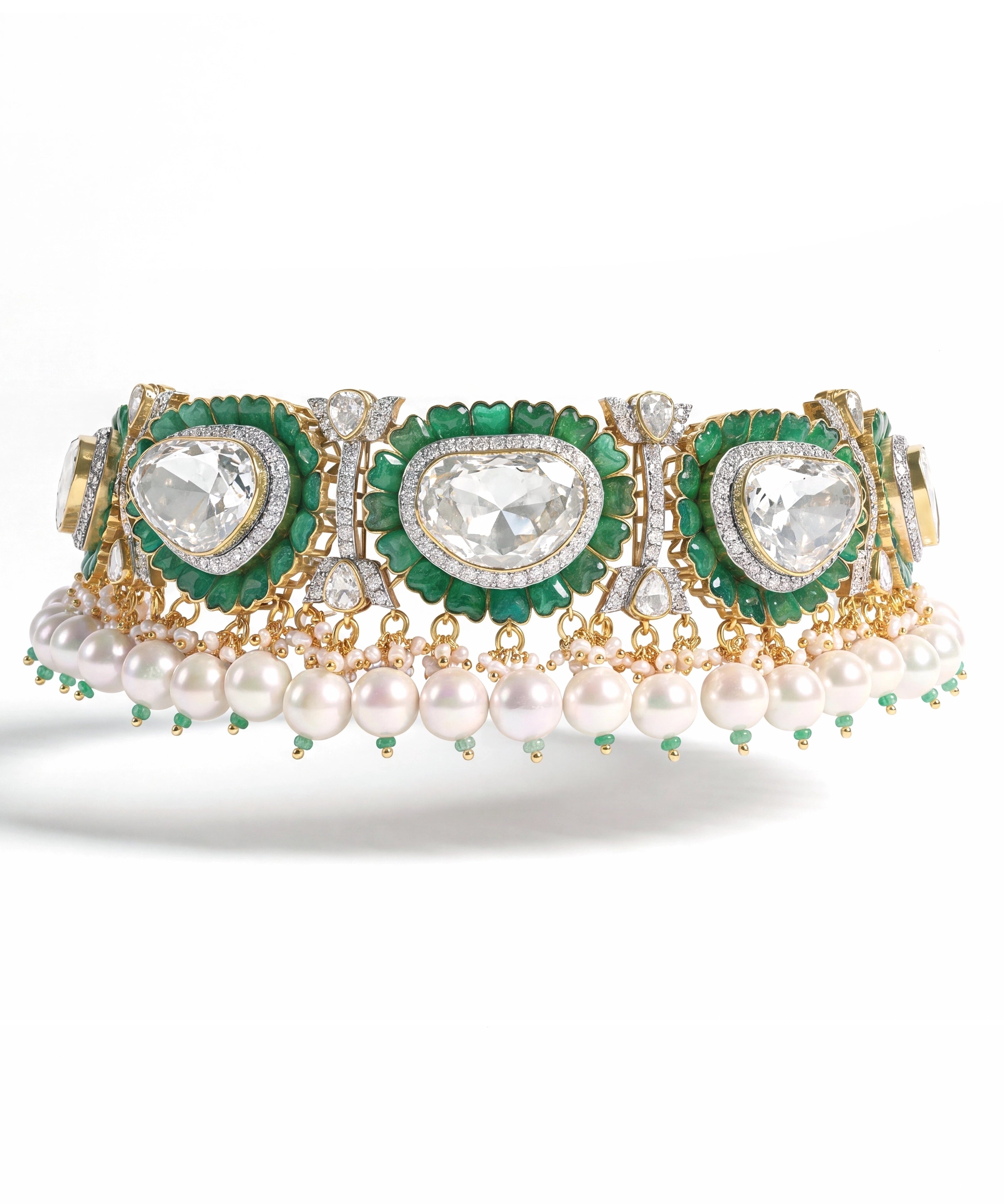 Zoya Emerald choker | AMARIS JEWELS | Fine Jewelry