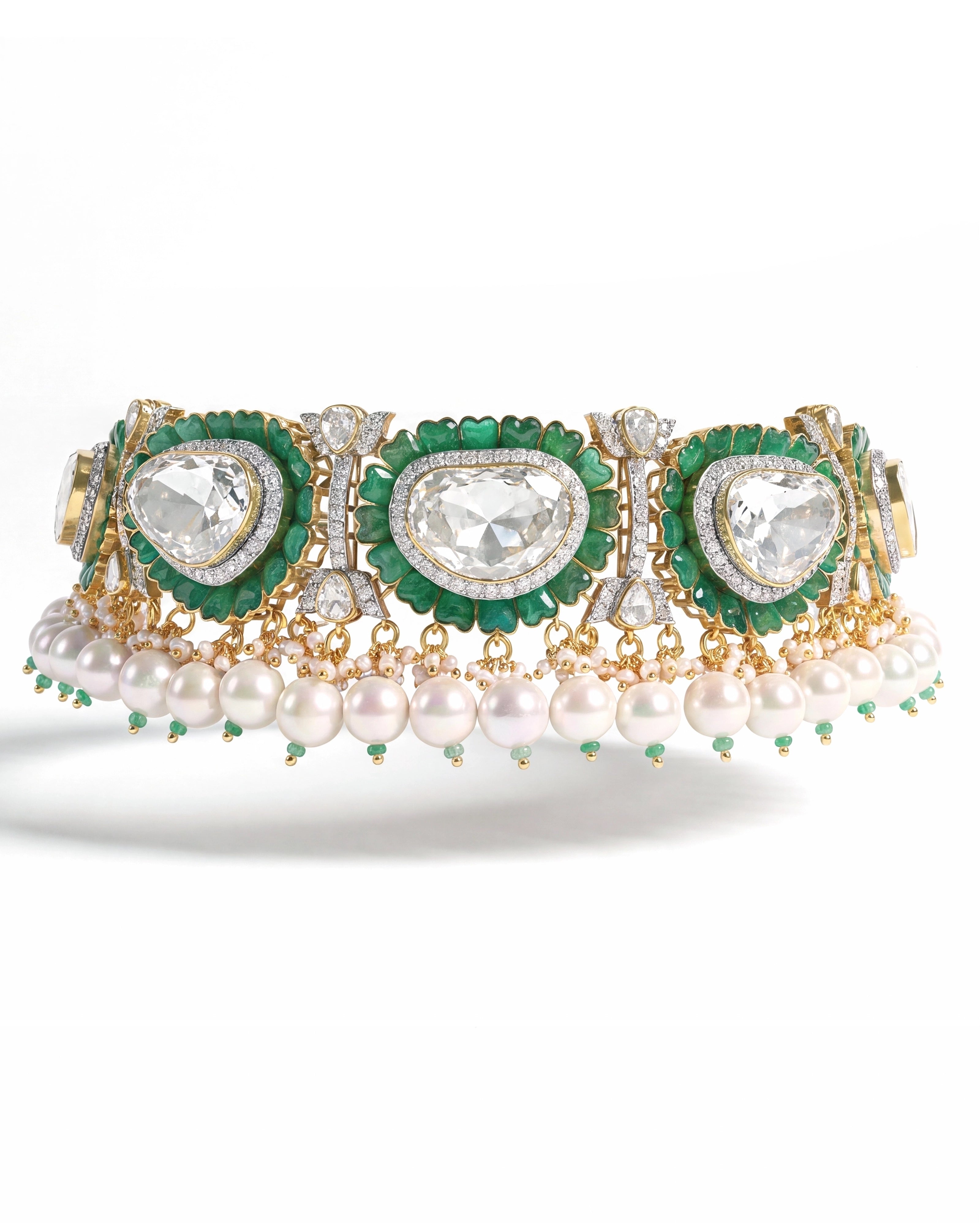 Zoya Emerald choker | AMARIS JEWELS | Fine Jewelry