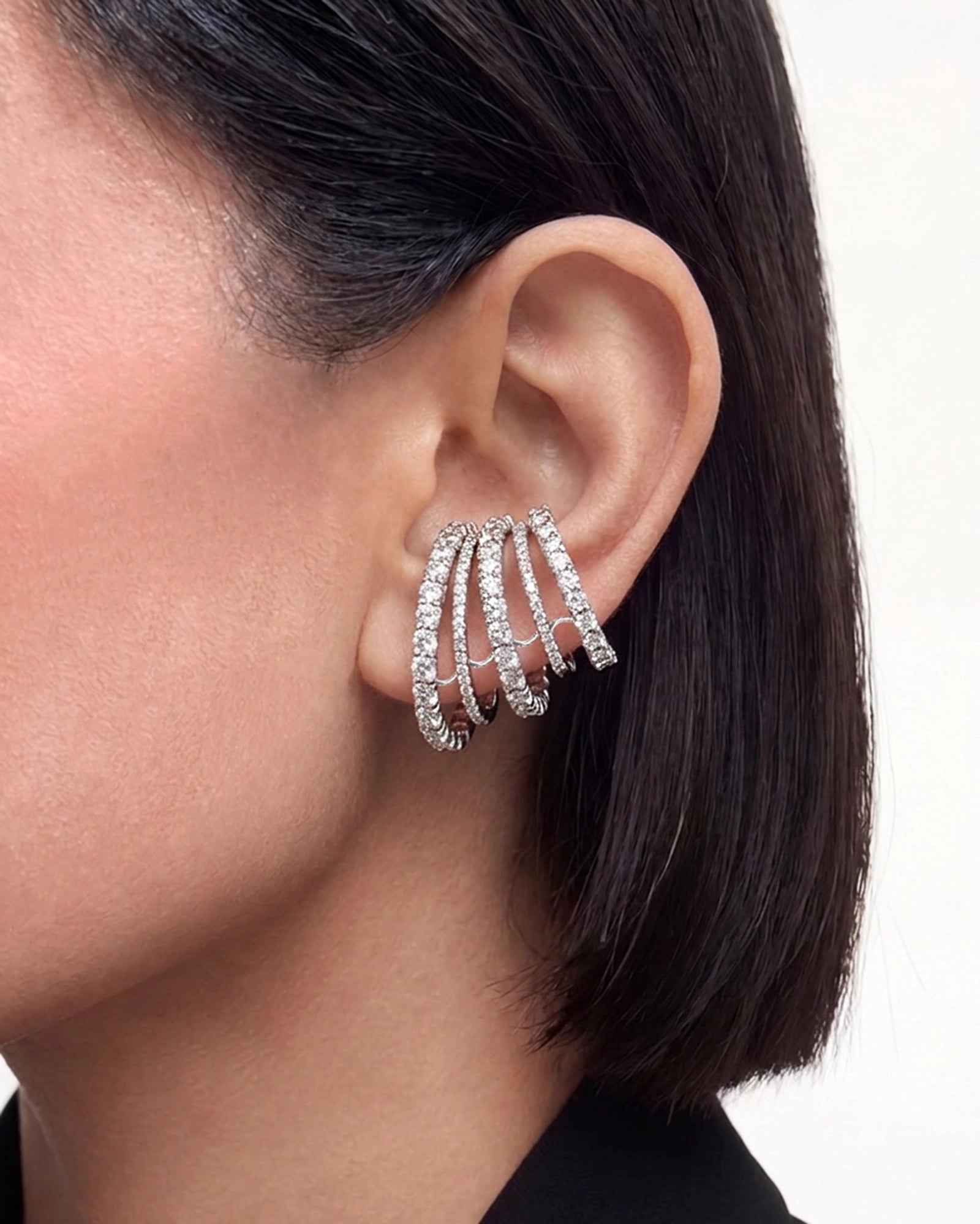 Diamond Runway Earcuffs