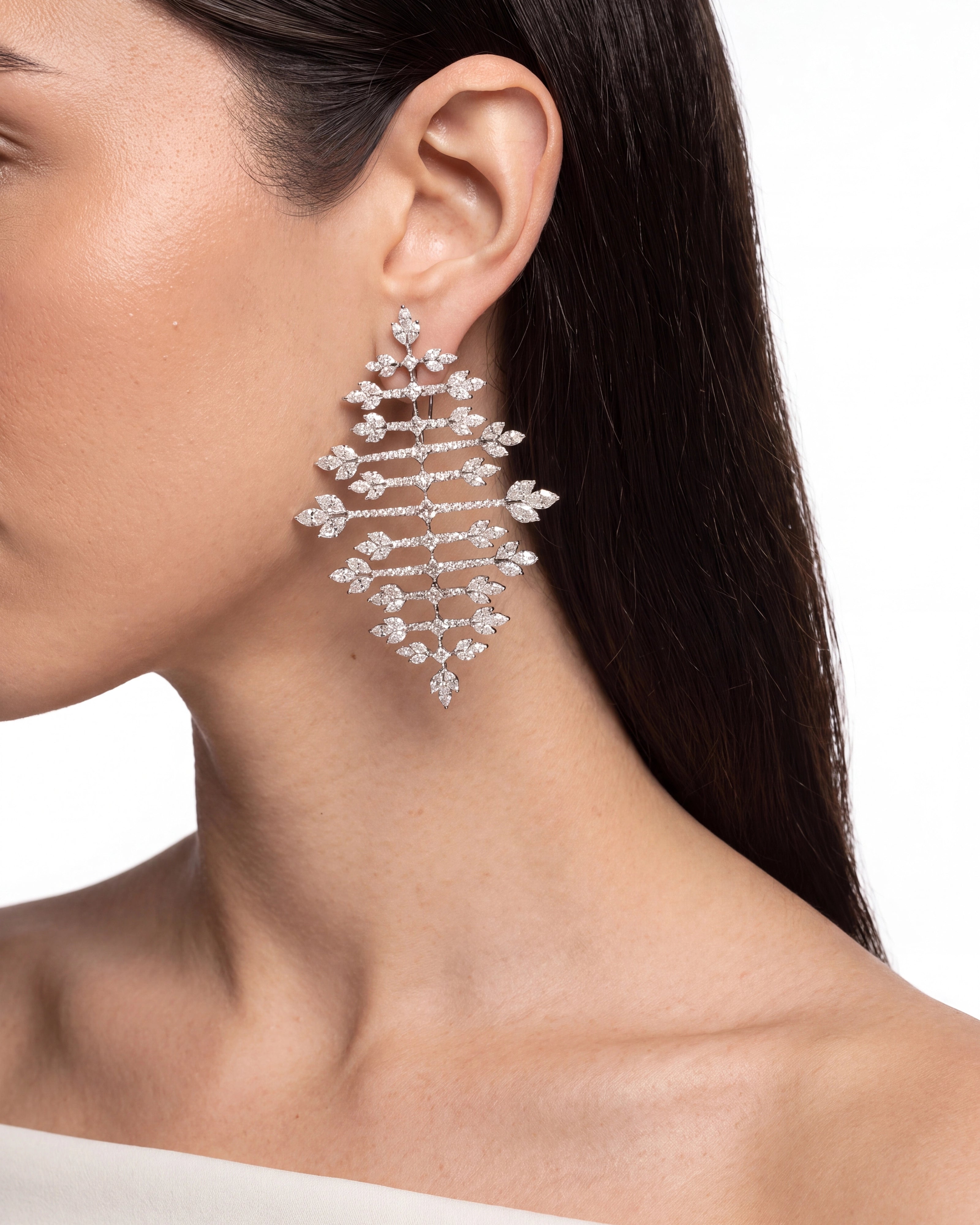 Ice Queen Diamond Earrings