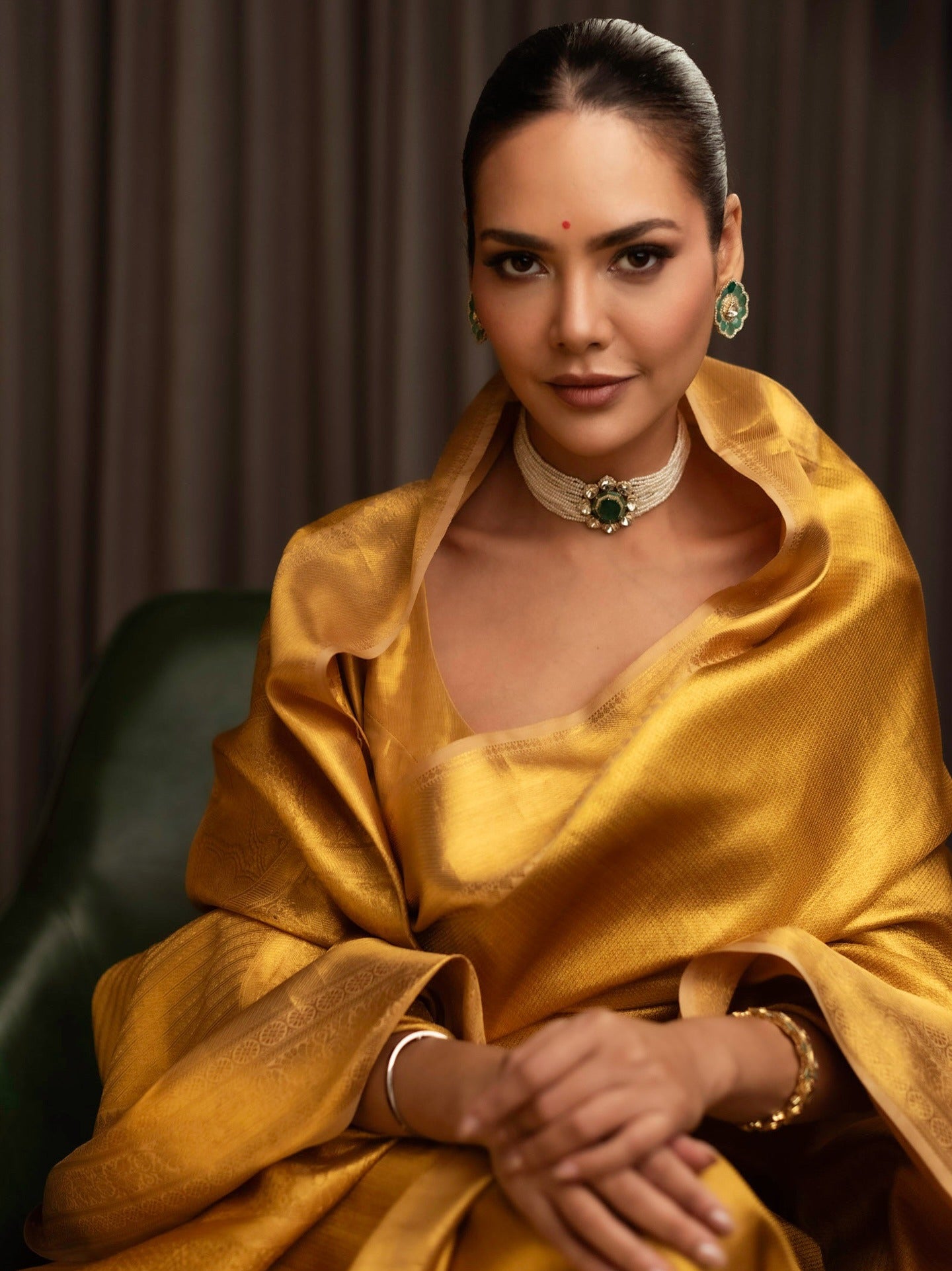 Jasmine Emerald Choker