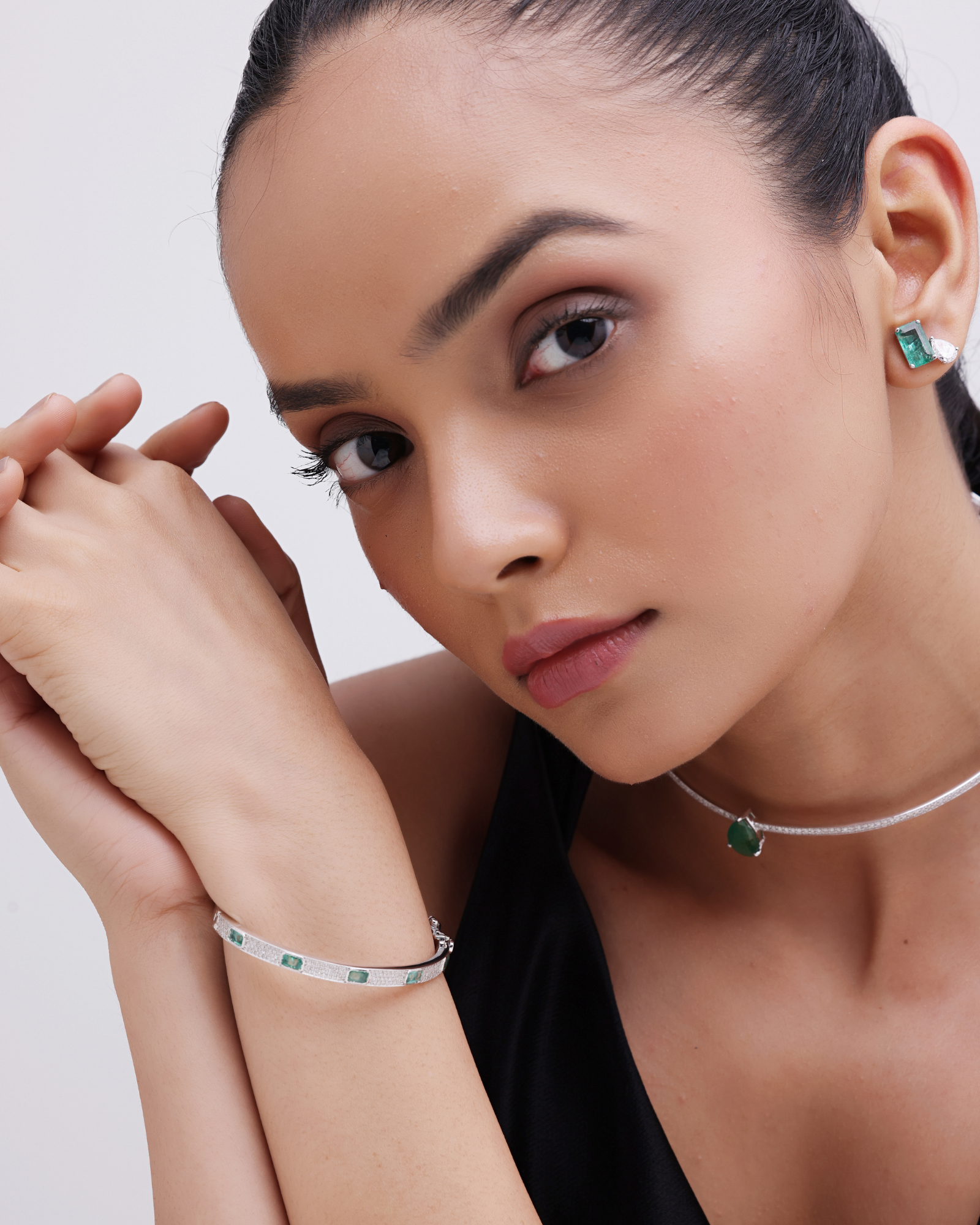 Jazz Age Emerald Bracelet