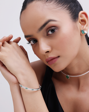 Jazz Age Emerald Bracelet