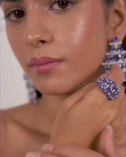 Candy Crush Ring (Blue sapphire)