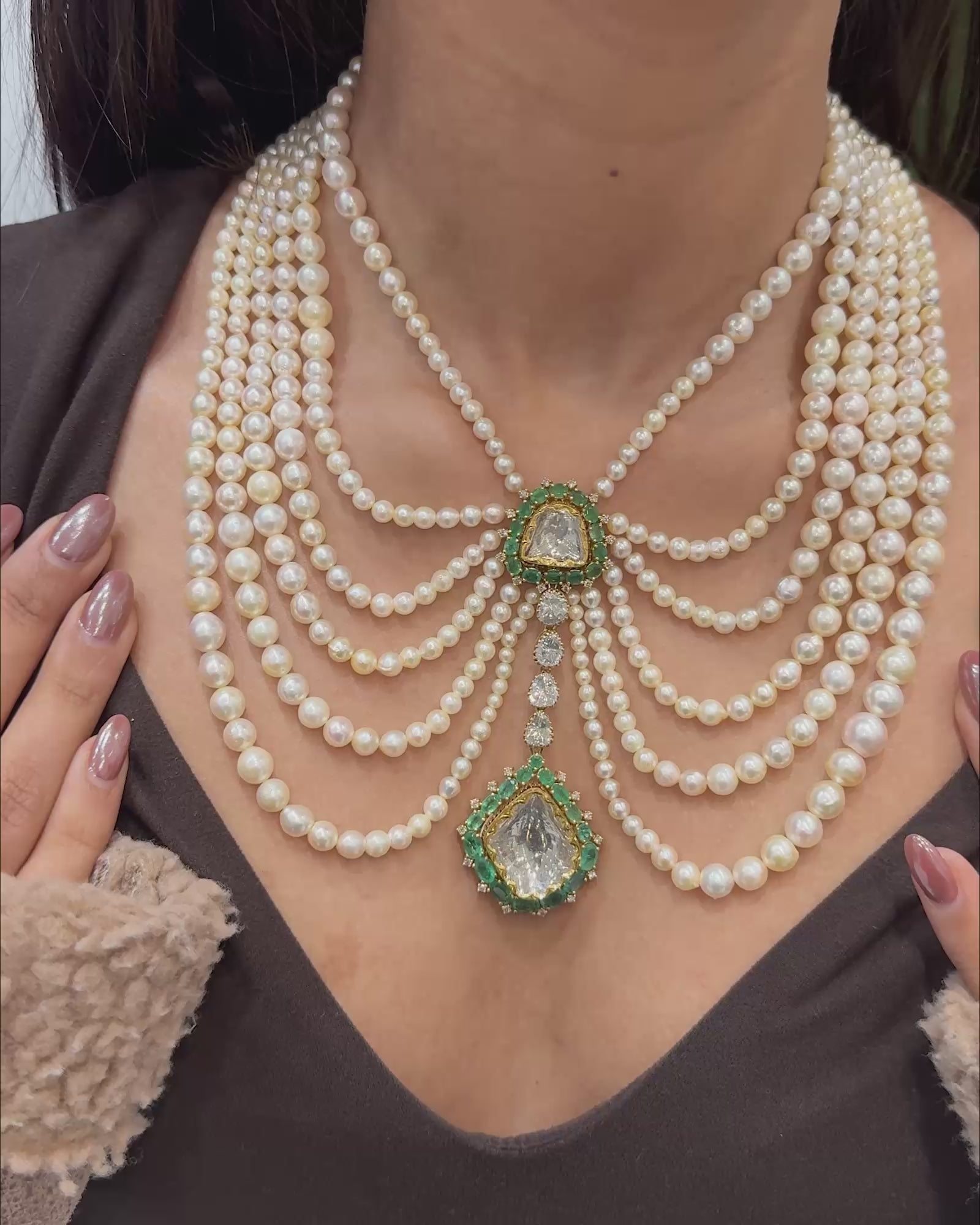 Pearl Opera Necklace
