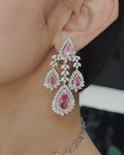 Blush Cascade Earrings