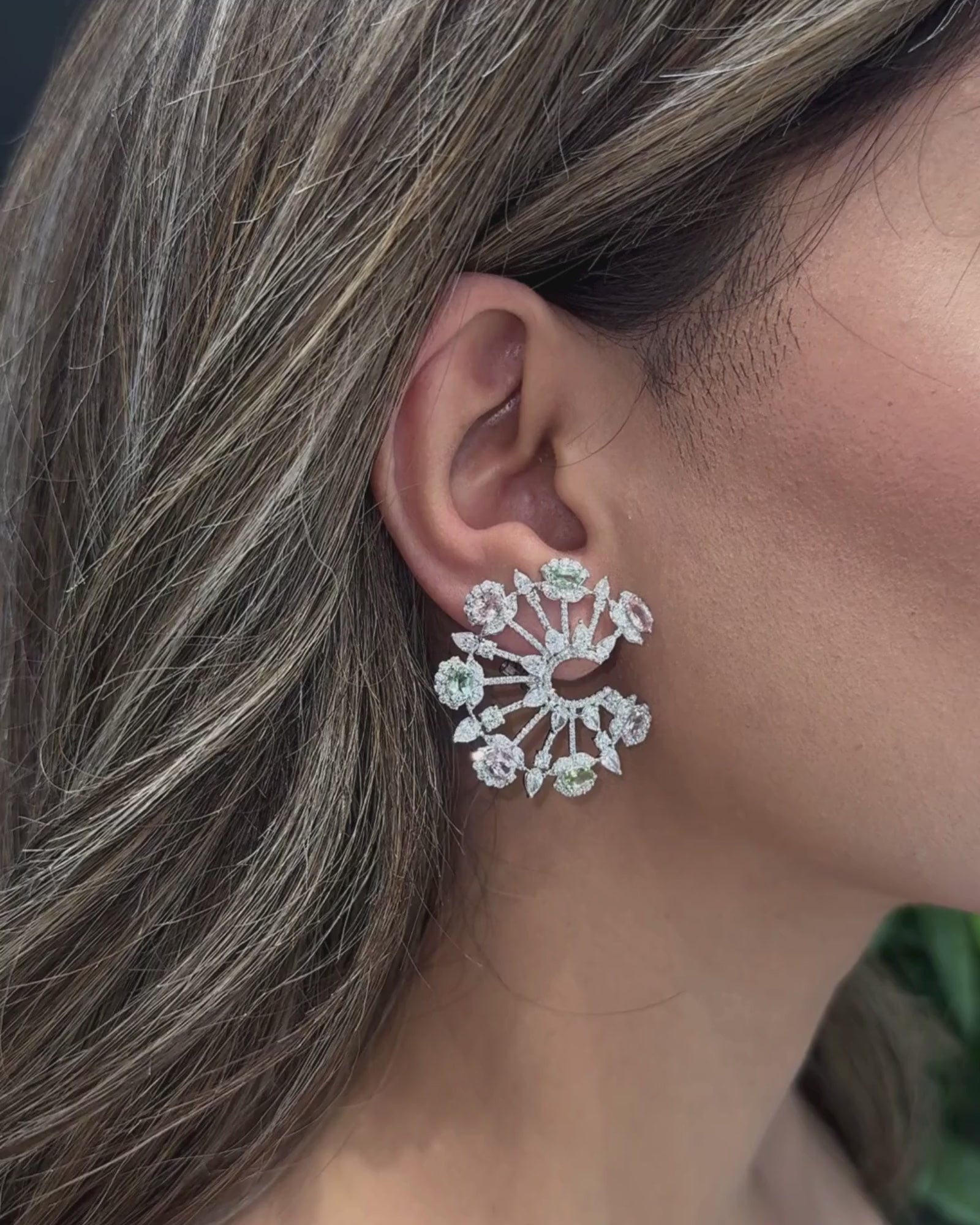 Corset Code Earrings