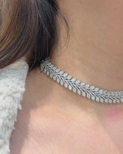 Ice Chevron Necklace cum Bracelet
