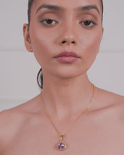 Lilac Drop Pendant 2.0