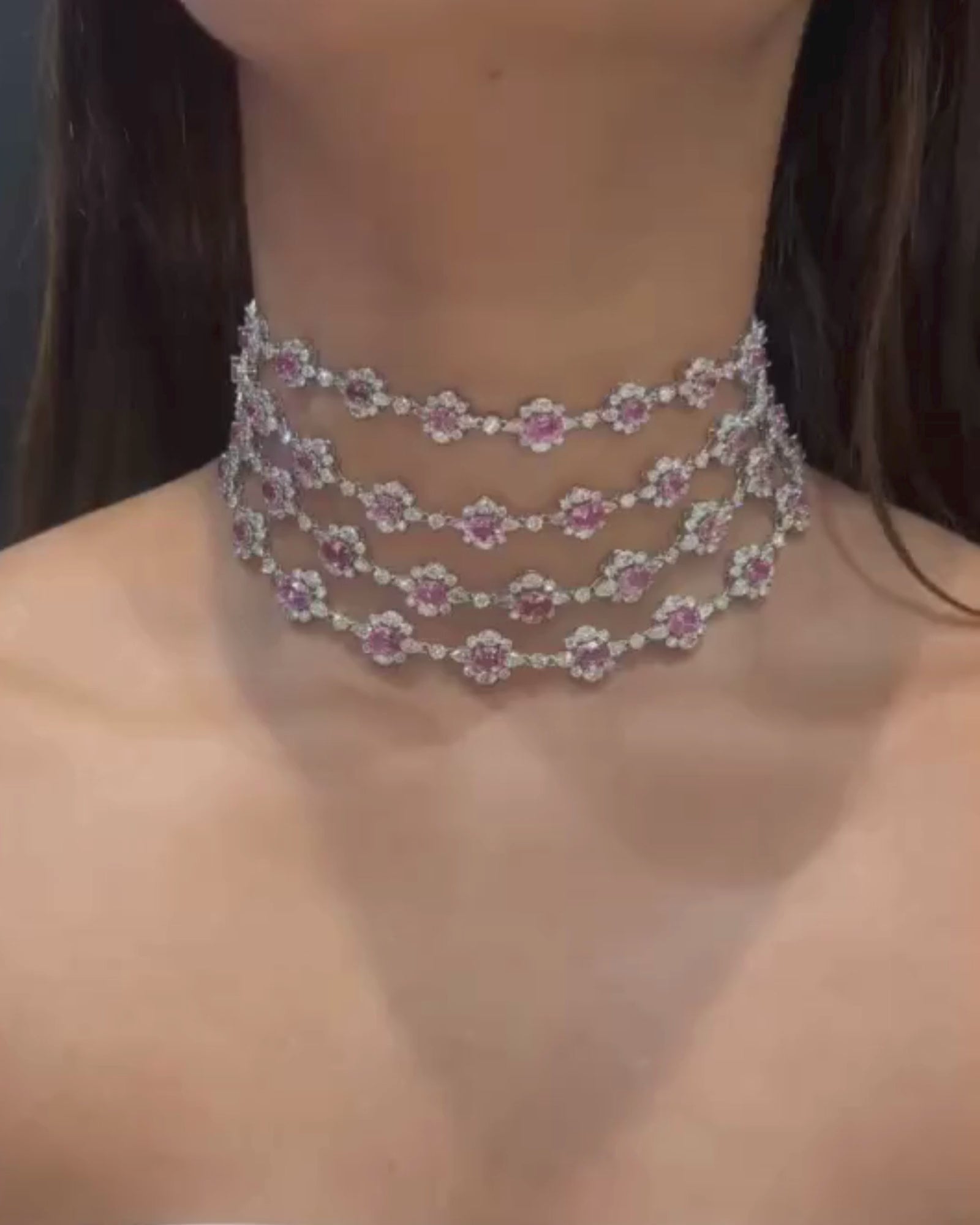 Aveline Cascade choker