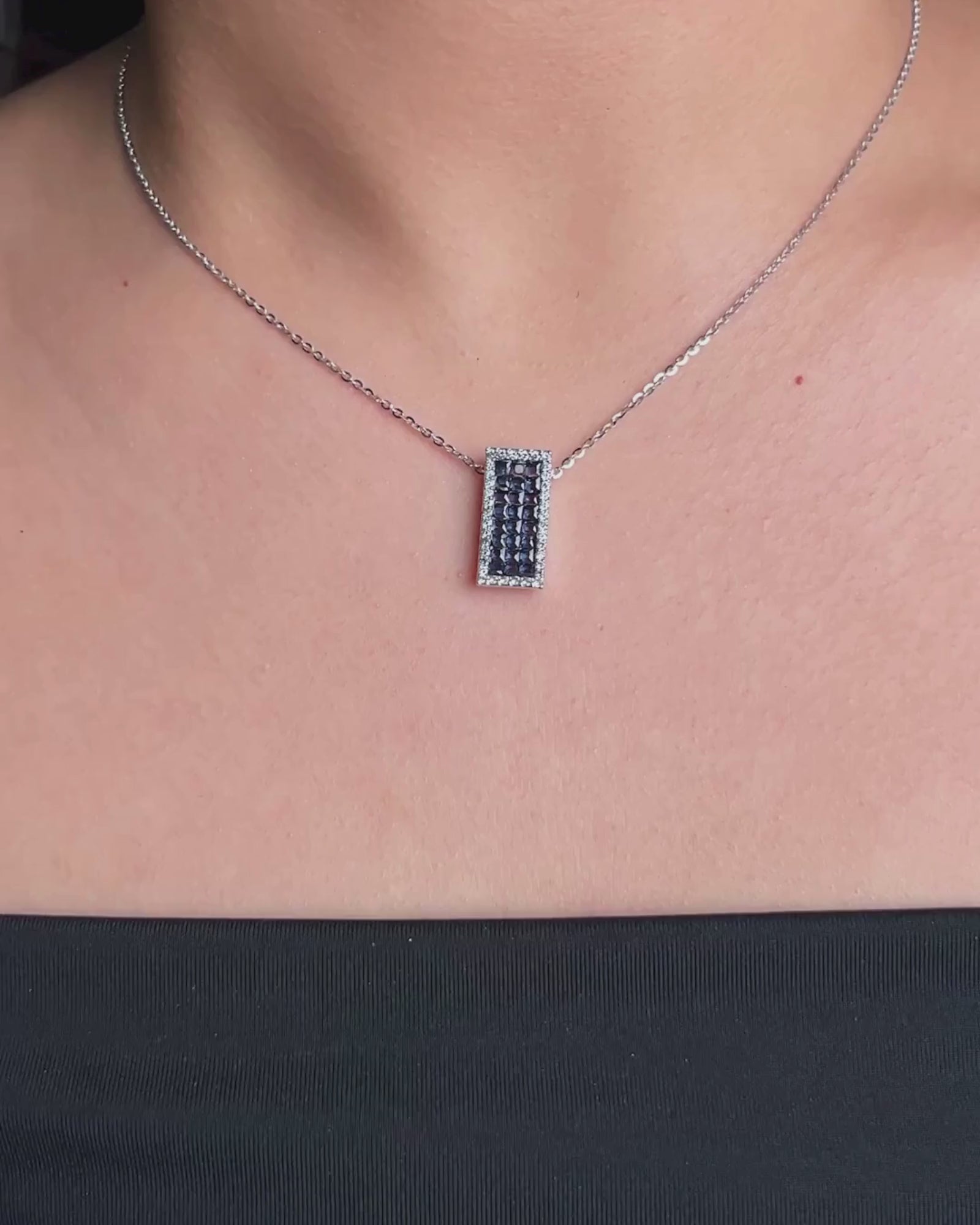 Haute In Blue Pendant