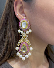 Jaipur Rose Earrings