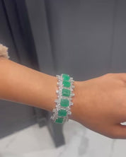 Emerald Estate Bracelet
