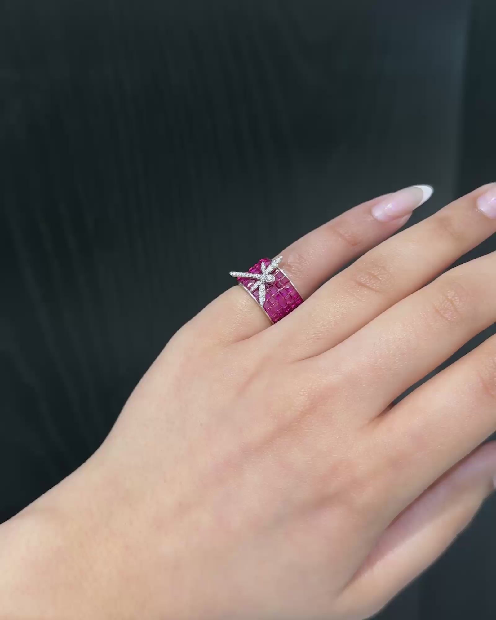 Twilight Dragonfly Ring