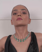 Double Dose Emerald Necklace