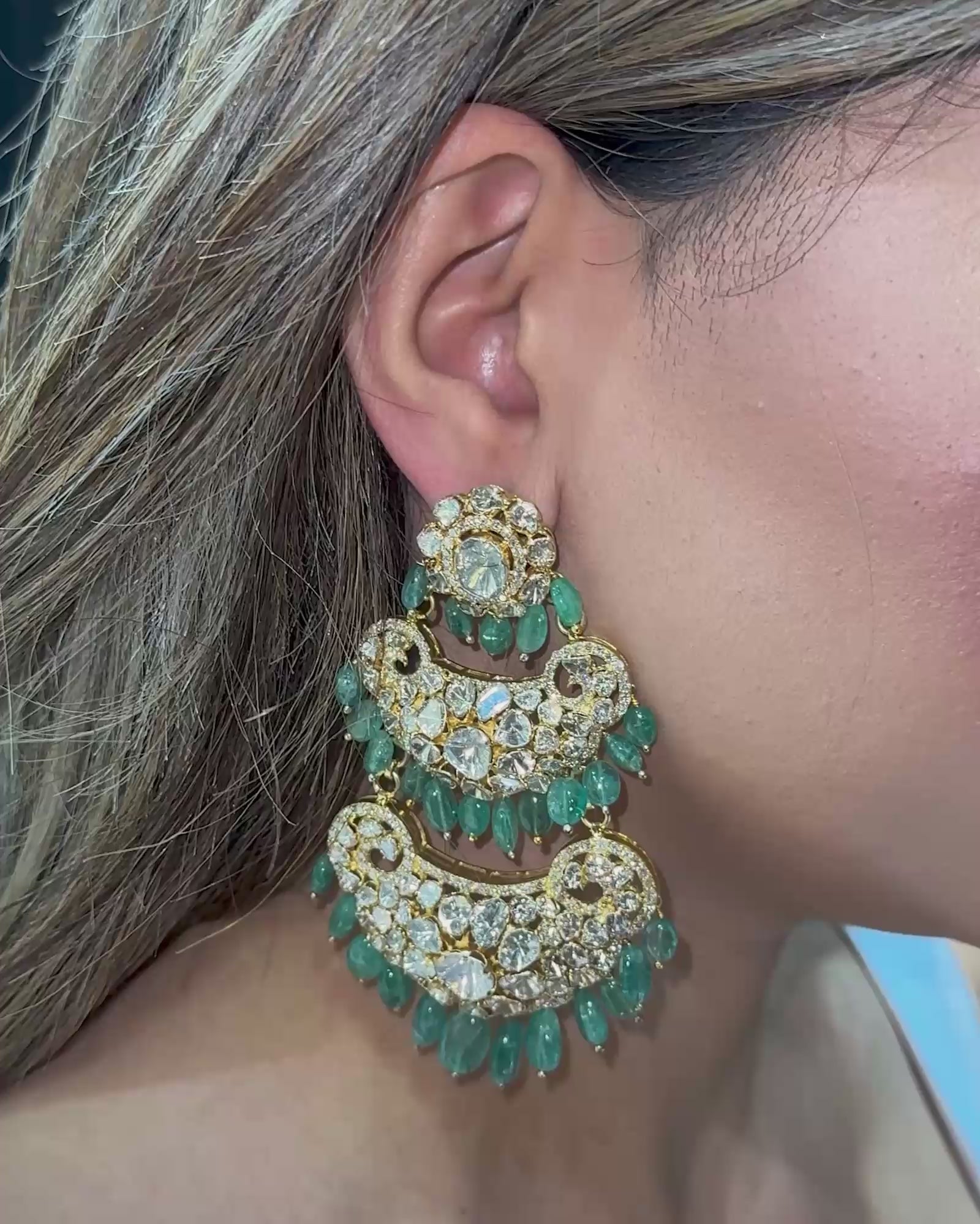 Mughal Trio Earrings